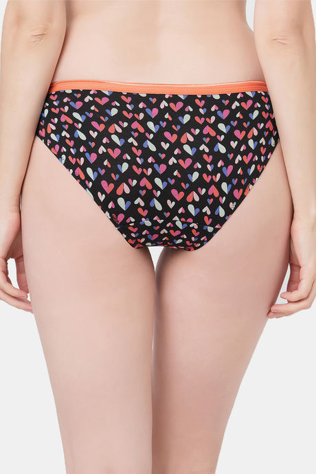 Soie Medium Rise Half Coverage Bikini Panty (Pack of 6) - Multicolor — image 3